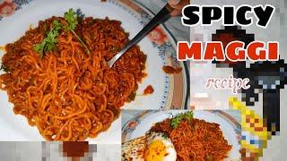 HOW TO DO SPICY MAGGI RECIPE | BITE ONCE