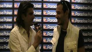 Giorgos Giorkatzis talks to pokerunion.gr at the Greek Poker Tour in Vienna