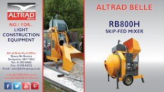 Altrad Belle - RB800H Skip Fed Mixer Demo