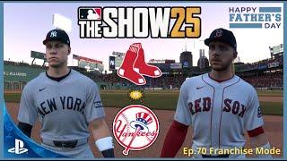Yankees vs. Red Sox - MLB The Show 25 Franchise Mode PS5 Gameplay | Ep. 70