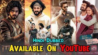 Top 10 New Blockbuster South Hindi Movies Available On YouTube | Robinhood | Mirai | Agent | New2024