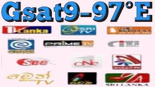 gsat 9 97.3 dish setting !!gsat 9 97.3 channel list 2024  @gsat 9 new update today