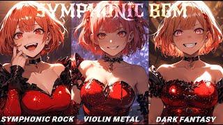 SYMPHONIC METAL & ROCK VIOLIN CORE 2Hrs Playlist (Bass Boosted)  for Work, Study, Gaming & Workout