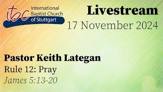 Sunday Service Livestream // 17 November 2024