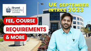 Brunel University London : Fee, Course, Requirements & More | UK September Intake 2023 - Study In UK