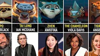 Kung Fu Panda Characters and their Voice Actors