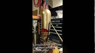 Lunkenheimer 3 Chime Steam Whistle (3")