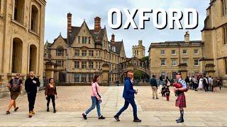 OXFORD University  Walk Tour 4K