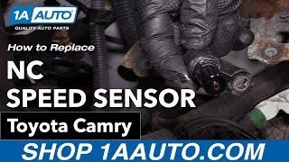 How to Replace NC Speed Sensor 06-11 Toyota Camry