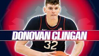 DONOVAN CLINGAN SCOUTING REPORT | 2024 NBA Draft | Portland Trail Blazers | UConn Huskies