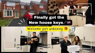 Finally we got our new house keys  | our first house in UK  #indiansinuk #vlogs