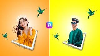 PicsArt 3D Portrait Photo Editing || Picsart Neww CreativePhoto Editing - Fed Editz