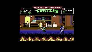 Teenage Mutant Hero Turtles Arcade - C64 - Longplay