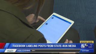 Facebook to start labeling pages, posts from state-controlled media