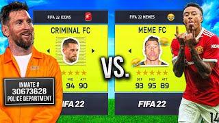 Prison FC vs. Meme FC... in FIFA 22! 