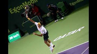 Roger Federer vs Thomas Schoorel - Doha 2011 1st Round: Highlights