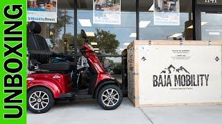 Baja Mobility Raptor 2 4-Wheel Unboxing