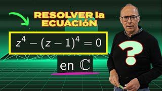  El 90% de los estudiantes no sabe resolver esta ECUACIÓN en los NÚMEROS COMPLEJOS #matematicas