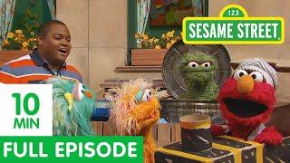 Elmo's Happy Little Train | Sesame Street Full Episode