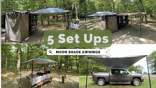 5 Ways to set up your Moon Shade Awning  [+ Discount]