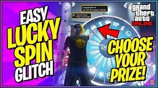 Lucky Spin Glitch! Always WIN Podium Car or Choose Your Prize (GTA Online)