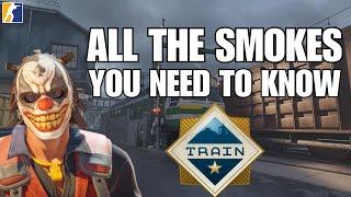 CS2 | SMOKES FOR THE NEW TRAIN MAP