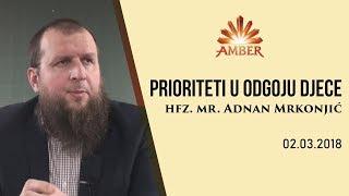 PRIORITETI U ODGOJU DJECE | hfz. mr. Adnan Mrkonjić