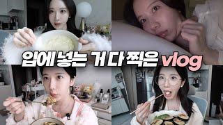 자꾸 살 쪄서 입에 넣는 거 다 찍어본 먹방vlog‍️ 카메라 키니까 덜 먹네? 다이어트식단•다이어트레시피•키토김밥•자취생집밥•제로밥상•잇프피일상브이로그