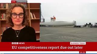 "How do you drive up competitiveness is a really thorny challenge" - Sarah hall on the BBC