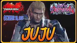 Tekken 8 ▰ (JuJu) Steve fox- God of Destruction - Ranked Matches OCTOBER 18, 2024