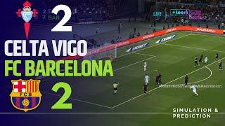 CELTA VIGO 2-2 BARCELONA • Highlights • La Liga 24/25 | Simulación/Recreación