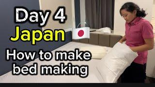 Daily vlog 4|| How to make bedmaking in Japan