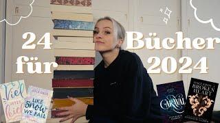 24 Bücher für 2024  | Diese Bücher muss ich unbedingt lesen! | nckreads