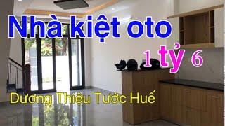 Bán nhà mới xây Kiệt oto giá 1 tỷ 550 Kiệt Nguyễn Hữu Cảnh Huế