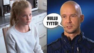 Tämä teinityttö suuttui poliiseille pahasti...