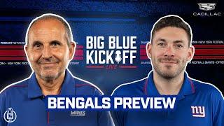Giants vs. Bengals Preview | Big Blue Kickoff Live | New York Giants