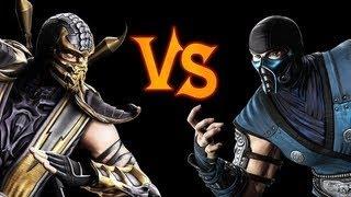 Скорпион vs Саб Зиро Эпичная Рэп Битва!