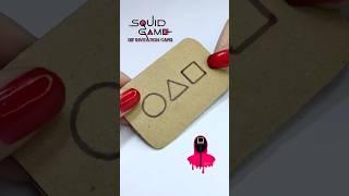 how to diy squid game invitation card#squidgame #diy #challenge #craft #howto