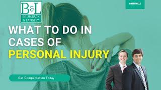 Personal Injury Lawyer Greenville SC | Get Maximum Compensation