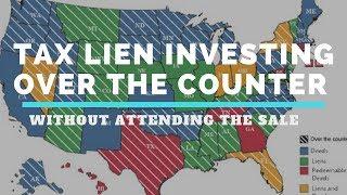 Buy Tax Liens "Over the Counter" without attending the Auction! (OTC)