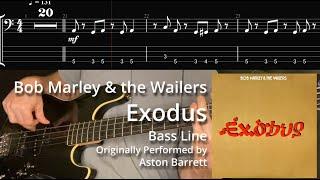 Bob Marley - Exodus (Bass Line w/ Tabs and Standard Notation)