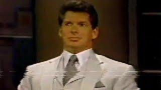 Vince McMahon HATES David Letterman And It Shows | Rare 1989 Interview