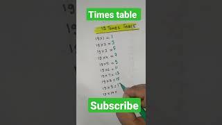 times table || पहाड़ा || table of 9 || pahada 9 ka || #tableof9 #timestable #pahada