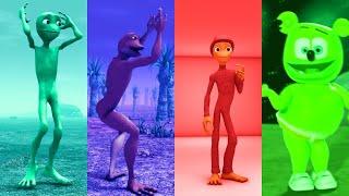 DAME TU COSITA CHALLENGE Alien Green El chombo Yeşil Uzaylı Funny Dance