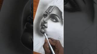 Hyper Realistic Drawing of Sri Krishna #art #hyperrealistic #drawing #shorts