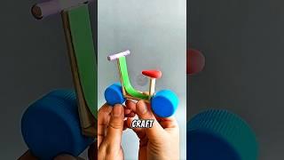 Tiny electric cars made from bottle caps and chopsticks
