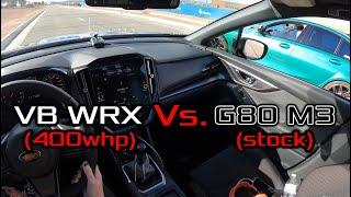 G80 M3 Vs. WRX (400whp) + Cruising, Pulls, Sound Clips, M3 Clips, Having fun!