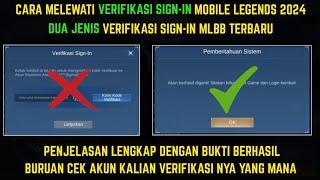 CARA MELEWATI VERIFIKASI SING-IN MOBILE LEGENDS TERBARU 2024 | CARA BOBOL V2L MOONTON | ATASI V2L ML