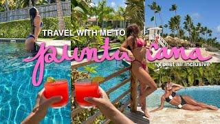 TRAVEL WITH ME TO PUNTA CANA staying at a 5-star all inclusive resort, room tour + 2025 review