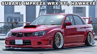 Unleashing the FuryINSANE JDM Modified Subaru WRX STI Hawkeye!